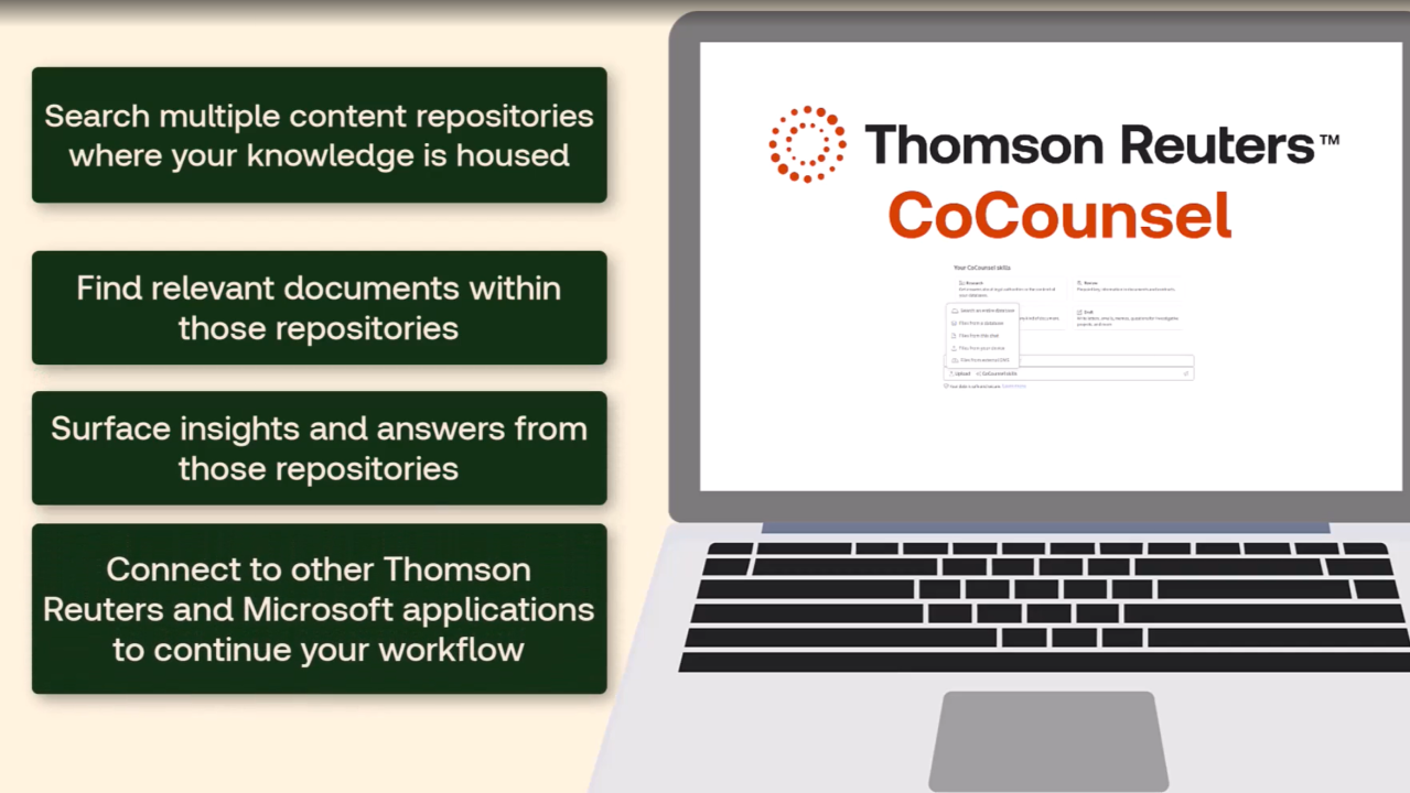 Thomson Reuters Launches CoCounsel Knowledge Search for iManage: What It Means for Law Firms